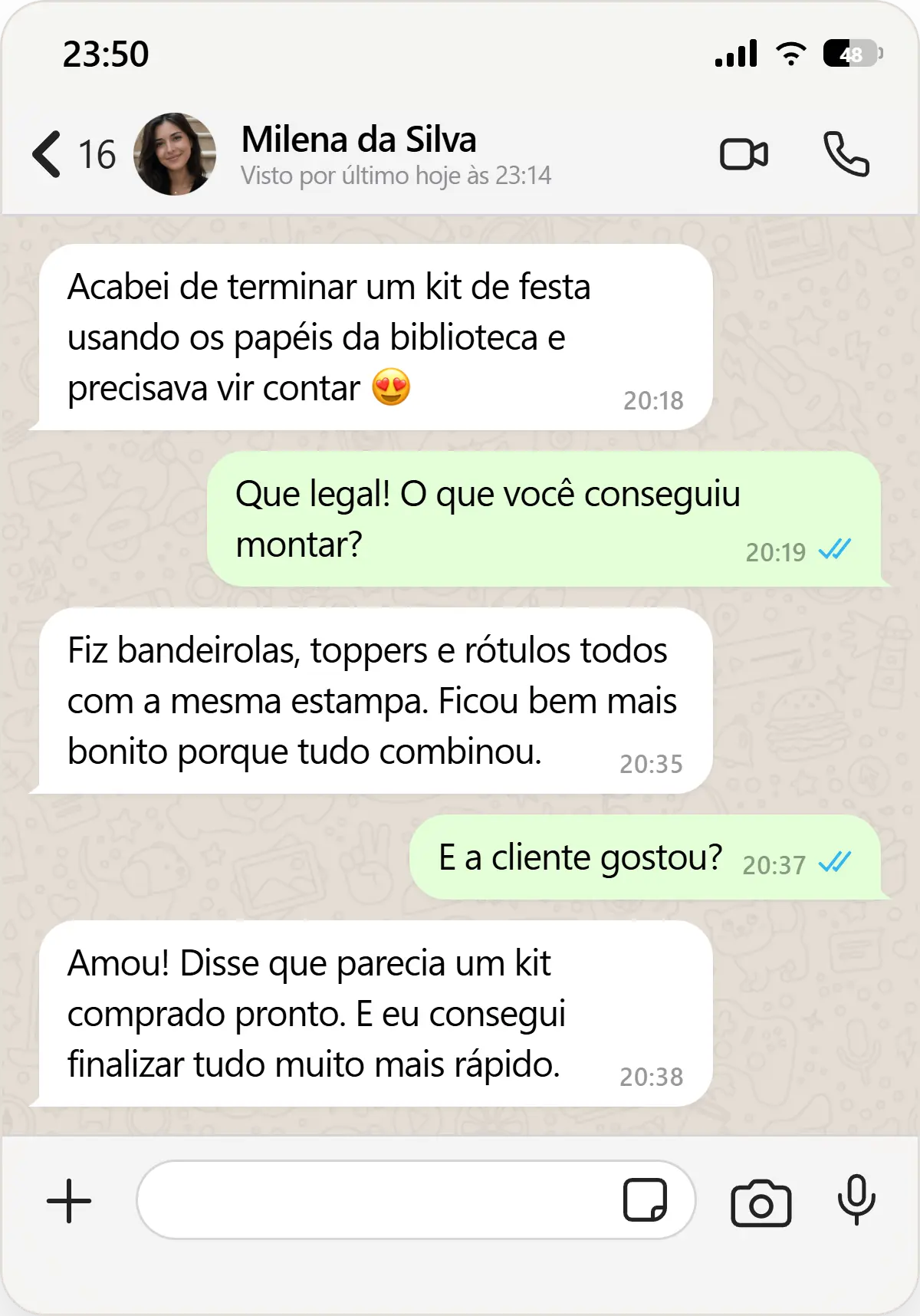 Depoimento de cliente 4